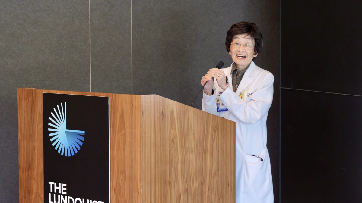 Dr Wang speaks at Clinical Trials Day 2026