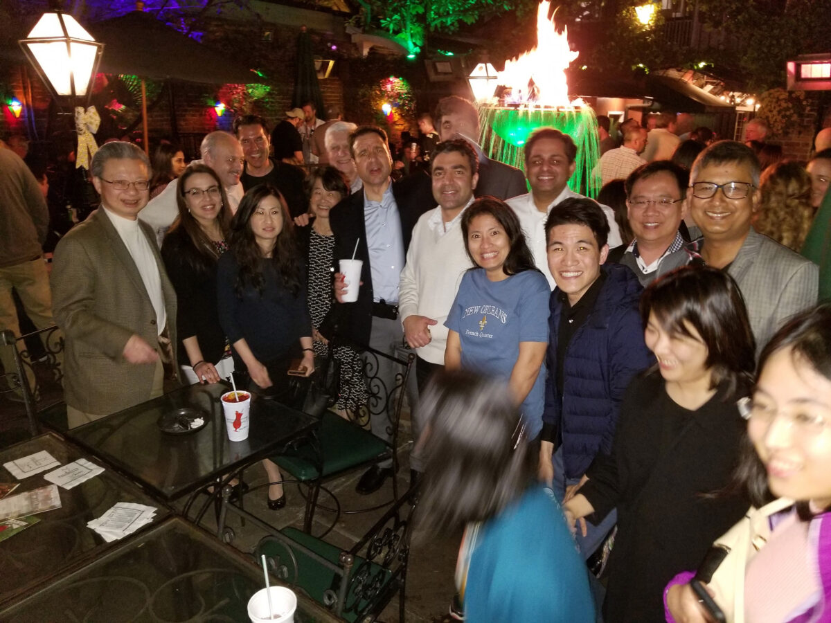 Dr Wang w Endocrine faculty and trainees at Endocrine Society Mtg in new orleans 2019