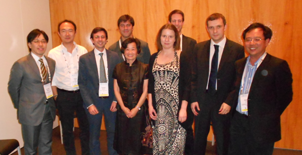 International Young Andrologists with then President Wang of the International Society of Andrology 2013
